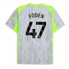 Muški Nogometni Dres Manchester City Phil Foden #47 Rezervni 2025-26 Kratak Rukav Muški Nogometni Dres Manchester City Phil Foden #47 Rezervni 2025-26 Kratak Rukav